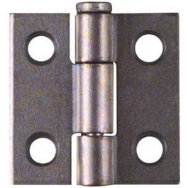 2-Pk., 1 x 1-In. Zinc Light Narrow Light-Duty Hinges