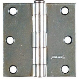 2-Pk., 3 x 3-In. Zinc Broad Hinges