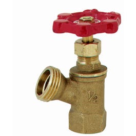 Boiler Drain, Female, Threaded, Brass, 0.75-In.