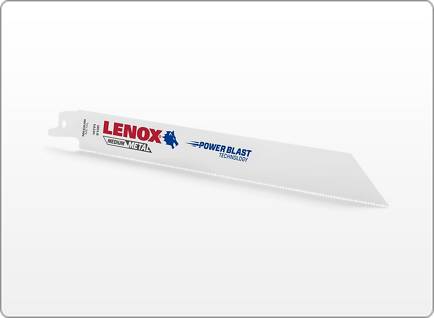 LENOX METAL CUTTING RECIPROCATING SAW BLADES 24 TPI