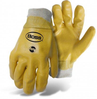 Boss® Smooth Grip Pvc Knit Wrist (Large)