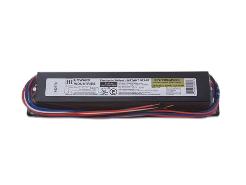 Howard Lighting EP2/75IS/MV/SC 2 Lamp F96T12 Slimline Electronic Fluorescent Ballast 75Watt (75 Watt)