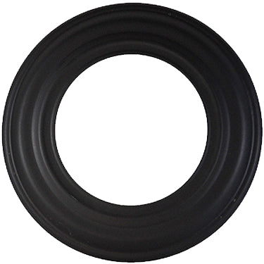 6  24GA BLK STOVE PIPE COLLAR