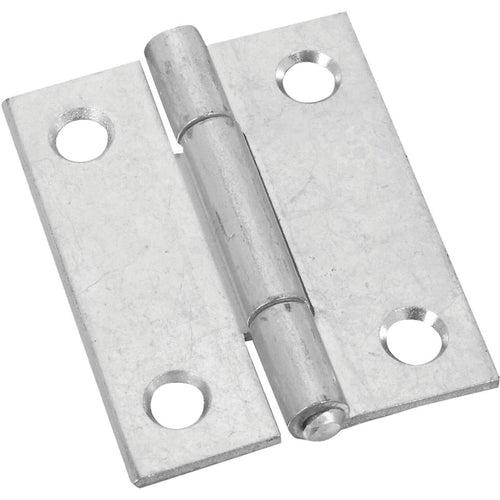 National 2 In. Zinc Tight-Pin Narrow Hinge (2-Pack)