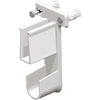 ClosetMaid SuperSlide White Resin Wire Shelf End Bracket