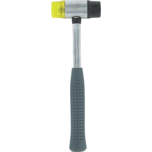 Great Neck 8 Oz. Plastic/Rubber Mallet with Tubular Steel Handle