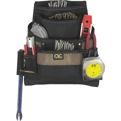 CLC 11-Pocket Polyester Nail & Tool Bag