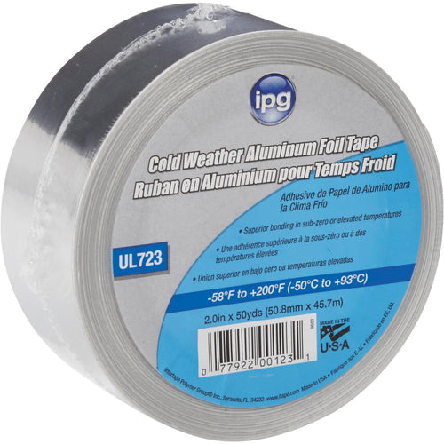 Intertape 2 In. x 50 Yd. UL723 Cold Weather Aluminum Foil Tape