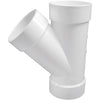 Charlotte Pipe 4 In. Schedule 40 DWV Hub PVC Wye