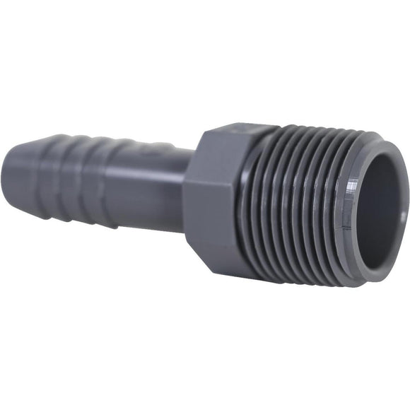 Boshart 1/2 In. Insert x 3/4 In. MIP Reducing Polypropylene Hose Adapter