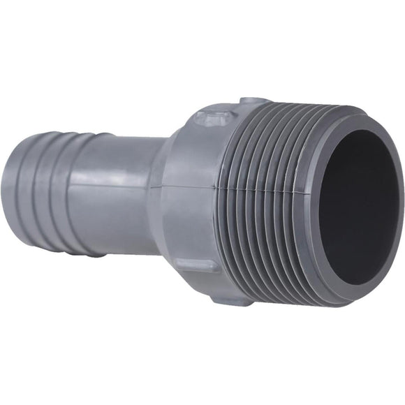 Boshart 1 In. Insert x 1-1/4 In. MIP Reducing Polypropylene Hose Adapter