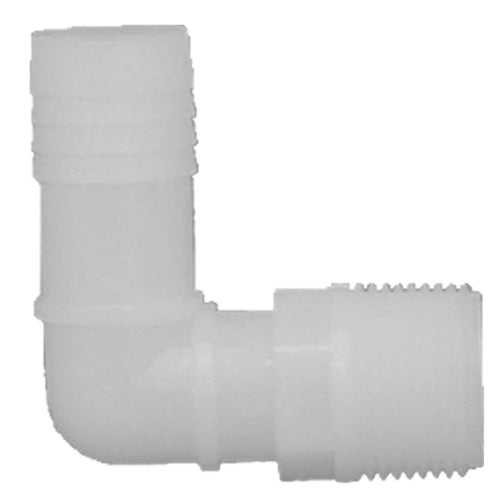 Boshart 1/2 In. Barb x 1/2 In. MIP Nylon Elbow