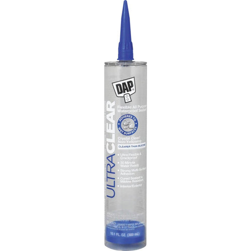 DAP Ultra Clear 10.1 Oz. Flexible Elastomeric Sealant