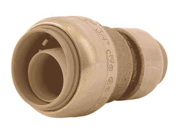 Sharkbite Brass Push Reducing Coupling 3/4 in. x 1/2 in. (3/4 in. x 1/2 in.)