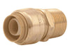 Sharkbite Brass Push Male Adapter 1/2 in. x 1/2 in. MNPT (1/2 in. x 1/2 in. MNPT)