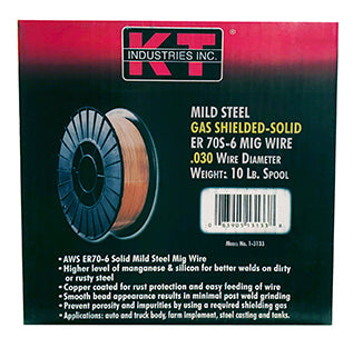 K-T Industries Mig Wire E70s-6 .030 10 Lb (10 Lb)