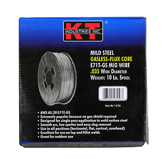 K-T Industries Flux Core Mig Wire 035 10 Lb (10 Lb)