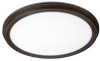 Eti Solid State Lighting 11″ Snap-Fit LowPro Color Preference® Flushmount with Warm 2000K Night Light – Oil Rubbed Bronze Finish