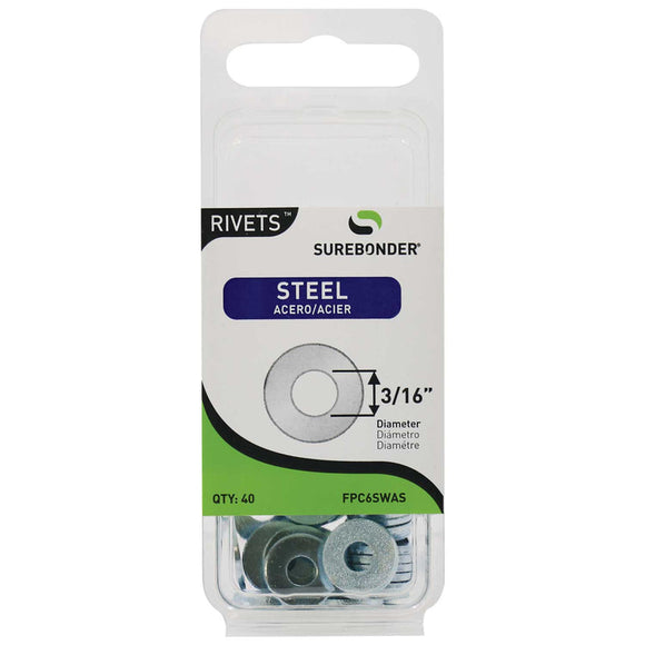 Surebonder FPC6SWAS Steel Rivet Washers