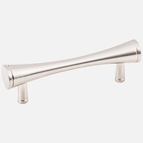 Kasaware 4 Overall Length Fluted Bar Pull, 2-pack Satin Nickel Finish (4, Satin Nickel Finish)