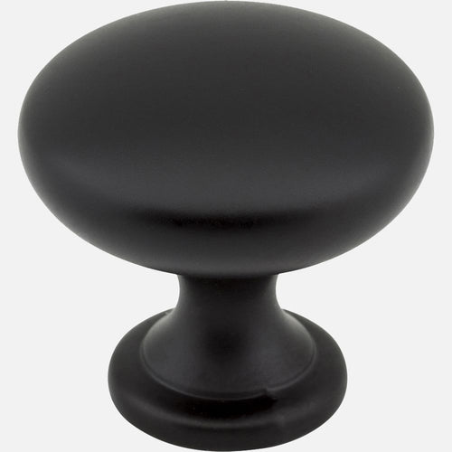 Kasaware 1-3/16 Diameter Mushroom Knob, 10-pack (1-3/16, Matte Black)