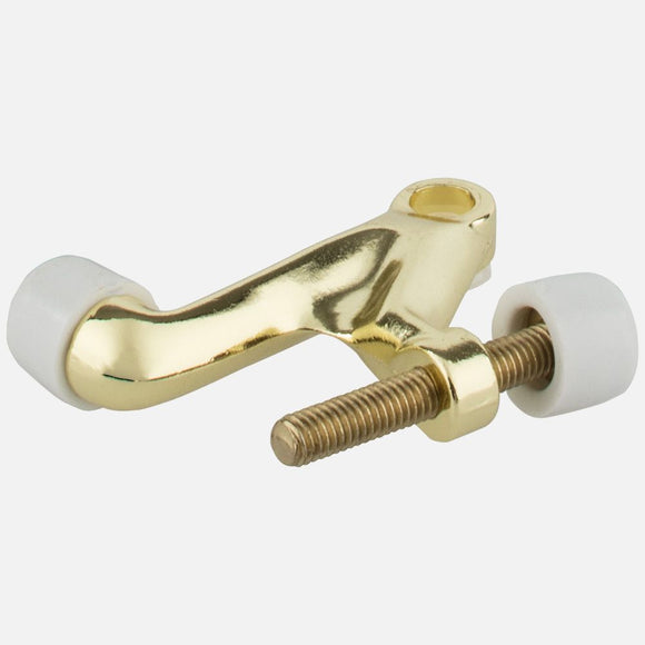 Kasaware Hinge Pin Door Stop, 2-pack Polished Brass Finish (Polished Brass Finish)