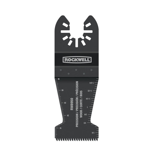 Rockwell Universal Fit 1-3/8″ Precision Wood Oscillating Blade (1-3/8″)