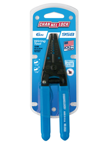 Channellock 958 6-Inch Wire Stripper (6)