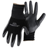 Boss Men's Jobmaster Nylon W/Nitrile Coated Palm Glove (Black Large)