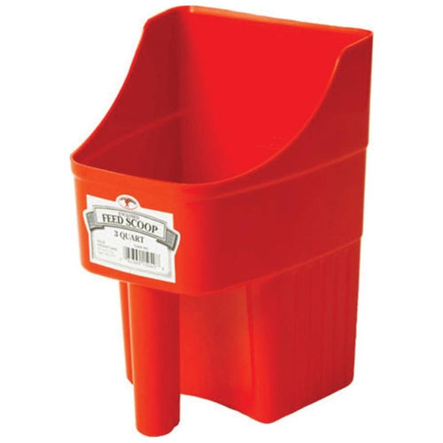 Little Giant 3 Quart Enclosed Feed Scoop (BLUE)